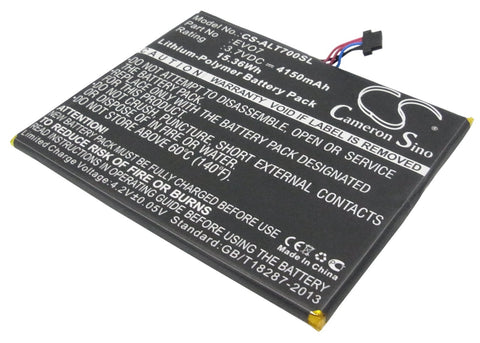 Alcatel One Touch EVO 7 Battery 3.7V 4150mAh - Compatible Replacement