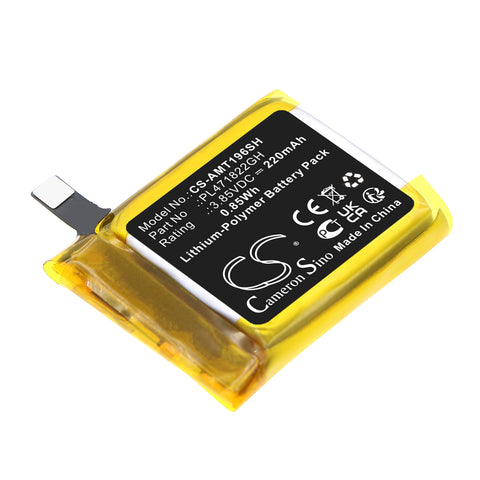 Cameron Sino CS-AMT196SH Battery 220 mAh Li-Polymer — battery pack
