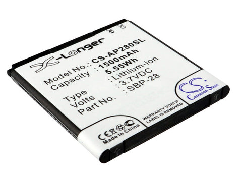 Asus T20 Battery 3.7V 1500mAh - Compatible Replacement