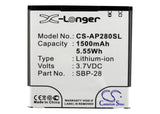 Asus T20 Battery 3.7V 1500mAh - Compatible Replacement