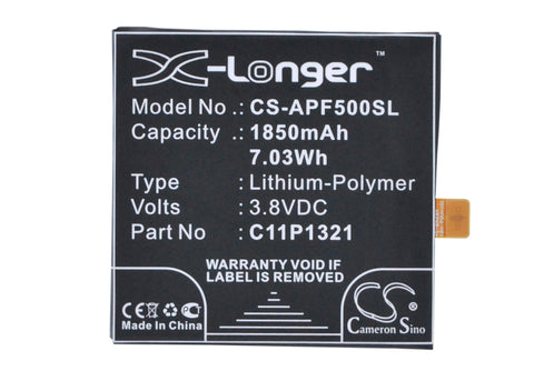 Asus C11P1321 battery product photo on a white background