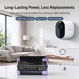 Arlo Essential VMC2030 Spotlight Single Wireless Camera Battery 3.7V 6700mAh - Compatible Replacement