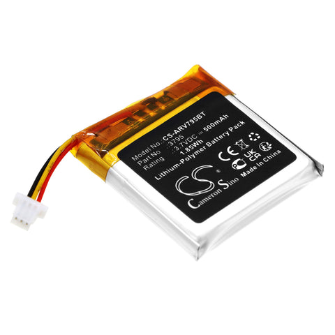 Alarm.com 3795 Battery 3.7V 500mAh Li-Polymer - Compatible Replacement
