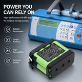 Ascor syringe pump Battery 9.6V 1500mAh - Compatible Replacement