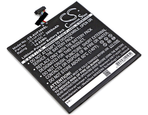 Asus Fonepad 8 Dual Sim Battery 3.8V 3900mAh - Compatible Replacement