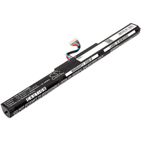 Asus VivoBook Pro N752VX-GC084T-BE Battery 15V 2600mAh - Compatible Replacement