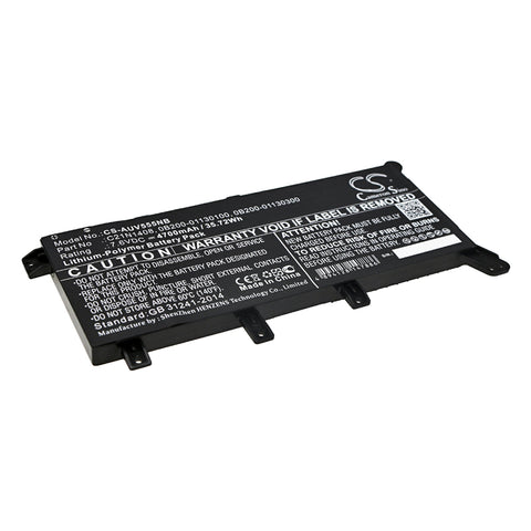 Asus F554LD-XX912H Battery 7.6V 4700mAh - Compatible Replacement