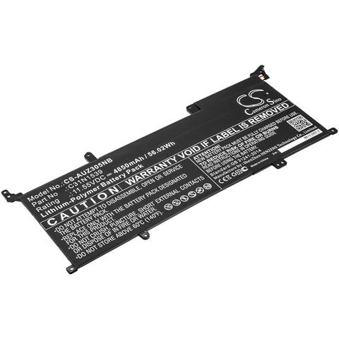 Asus Zenbook UX305UAB Battery 11.55V 4850mAh - Compatible Replacement