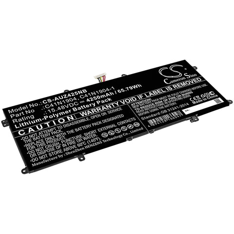 Asus ZenBook 14 UX425JA-HM097T 90NB0QX1-M01670 Battery 15.48V 4250mAh - Compatible Replacement
