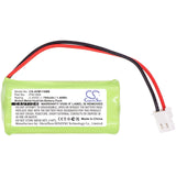 Alecto DBX-111 Battery 2.4V 700mAh - Compatible Replacement