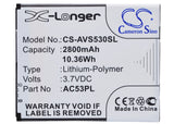 Archos 53 Platinum Battery 3.7V 2800mAh - Compatible Replacement
