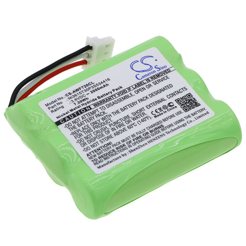 AT&T WF720 Battery 3.6V 2000mAh Ni-MH - Compatible Replacement