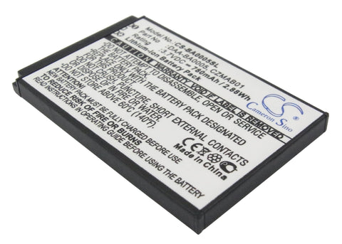Creative 70PD000000039 Battery Replacement for Media Player