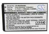 Creative 70PD000000039 Battery Replacement for Media Player