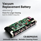 BOBOT Deep 841 Battery 37V 2600mAh - Compatible Replacement
