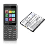 Bea-fon C160 Schwarz Battery 3.8V 700mAh - Compatible Replacement