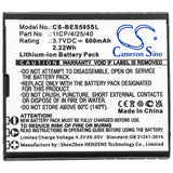 Bea-fon SL595 Plus Battery 3.7V 600mAh - Compatible Replacement