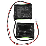 Beghelli 415391001 Battery 7.2V 1500mAh - Compatible Replacement