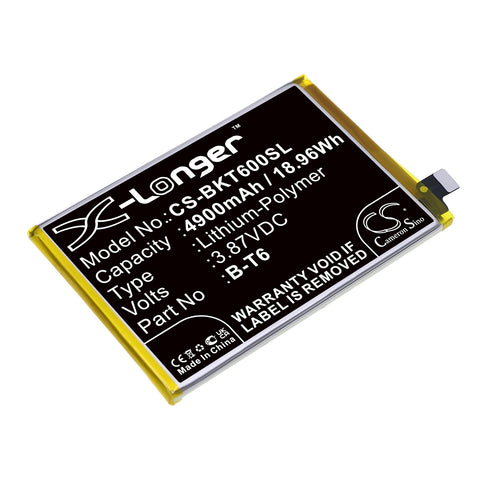 Vivo IQOO Z6 5G Battery 3.87V 4900mAh - Compatible Replacement