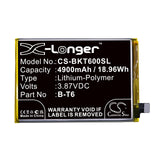Vivo IQOO Z6 5G Battery 3.87V 4900mAh - Compatible Replacement