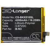 Vivo X50 Pro 5G Battery 3.87V 4200mAh - Compatible Replacement