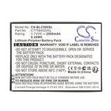 BLU C010Q Battery 3.7V 2500mAh - Compatible Replacement