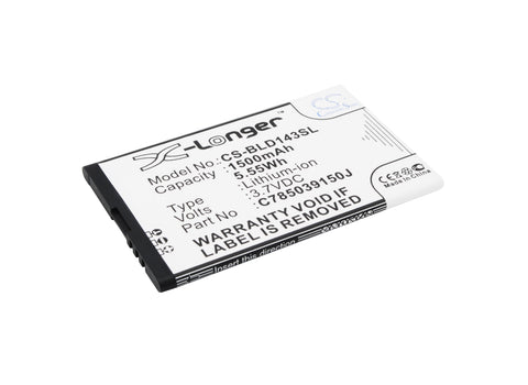 BLU Dash Jr 4.0 K Battery 3.7V 1500mAh Li-Ion - Compatible Replacement