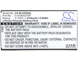BLU C105440270P Battery - Compatible Replacement — product view 5