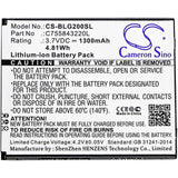 BLU Studio G HD LTE Battery 3.7V 1300mAh - Compatible Replacement