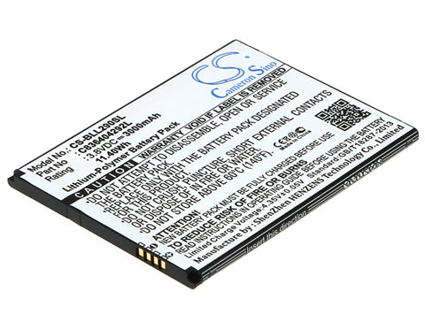 BLU Life 8 XL Battery 3.8V 3000mAh - Compatible Replacement