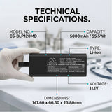 Biolight P12 Patient Monitor Battery 11.1V 5000mAh - Compatible Replacement