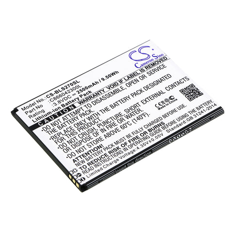 BLU Studio C 8.8 Battery 3.8V 2500mAh - Compatible Replacement