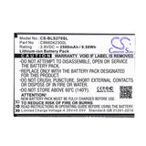 BLU Studio C 8.8 Battery 3.8V 2500mAh - Compatible Replacement