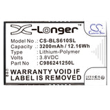 BLU Studio Mega Battery 3.8V 3200mAh - Compatible Replacement
