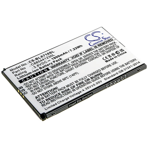 BLU Dash XL Battery 3.8V 1900mAh - Compatible Replacement