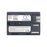 Canon Optura 200MC Battery 7.4V 4500mAh - Compatible Replacement
