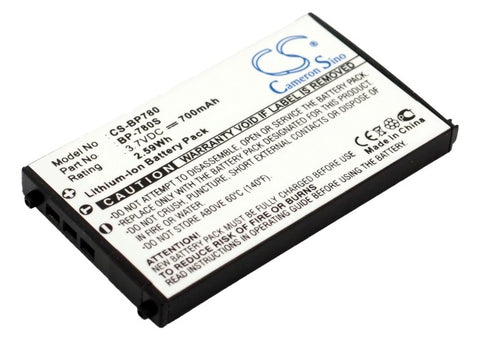 Kyocera CONTAX SL300RT Battery 3.7V 700mAh Li-Ion - Compatible Replacement