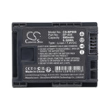 Canon VIXIA HF M30VIXIA HF M300 Battery 7.4V 890mAh - Compatible Replacement