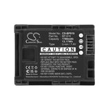 Canon FS100 Flash Memory Camcorder Battery 7.4V 1780mAh - Compatible Replacement
