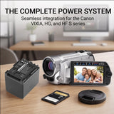 Canon FS100 Flash Memory Camcorder Battery 7.4V 1780mAh - Compatible Replacement
