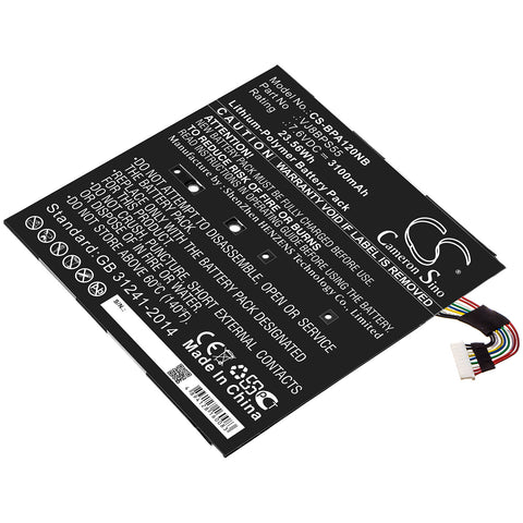 Sony VAIO A12 Battery 7.6V 3100mAh - Compatible Replacement