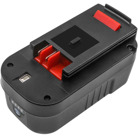 18V 2000mAh Replacement Battery for Black & Decker HPB18