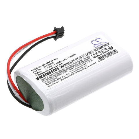 B.Braun Perfusor Compact Plus Battery 7.4V 2600mAh - Compatible Replacement