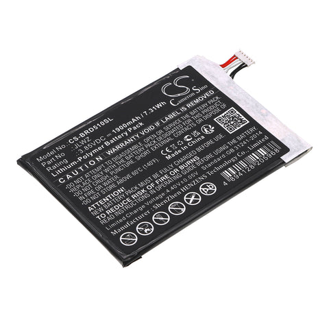 Brondi 510 S HD Battery 3.85V 1900mAh Li-Polymer - Compatible Replacement