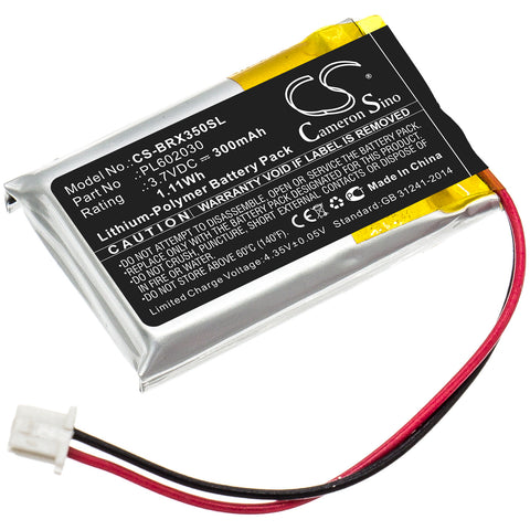 BlueParrott VXI B350-XT Battery 3.7V 300mAh - Compatible Replacement