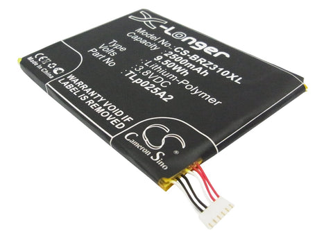 BlackBerry STJ100-1 Battery 3.8V 2500mAh Li-Polymer - Compatible Replacement