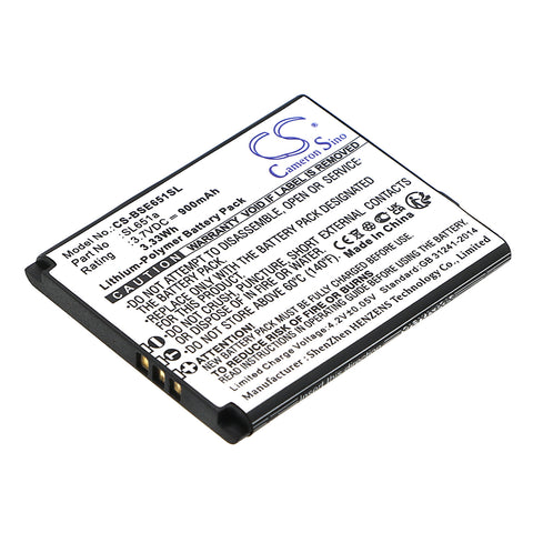 Bea-fon SL651 Battery 3.7V 900mAh - Compatible Replacement