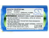 BrandTech accu-jet pipette controllers Battery 2.4V 2000mAh - Compatible Replacement