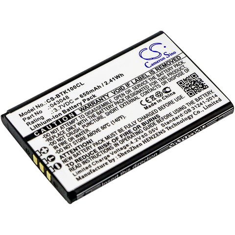 BT Elements 1K Battery 3.7V 650mAh - Compatible Replacement