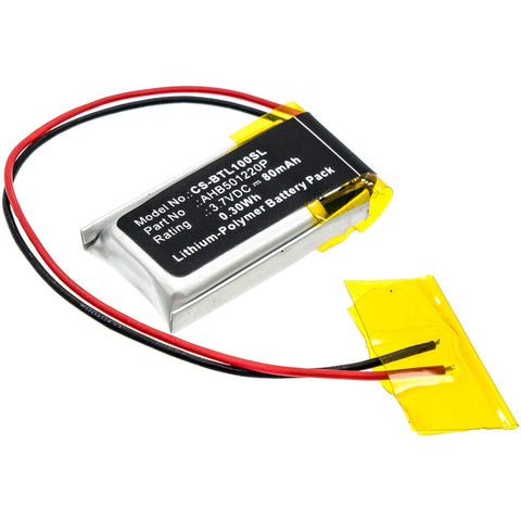 Bose Bluetooth Headset Series 2 Battery 3.7V 80mAh - Compatible Replacement